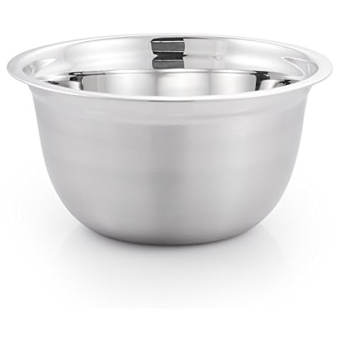 McSunley 718 Stainless Steel All Purpose Prep and Canning Bowl, 3 Quart, Silver Cover