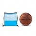 kowaku Drawstring Basketball Backpack Basketball Mesh Bag Oxford Cloth Drawstring Mesh Bag for Football Traning Swimming, Blue