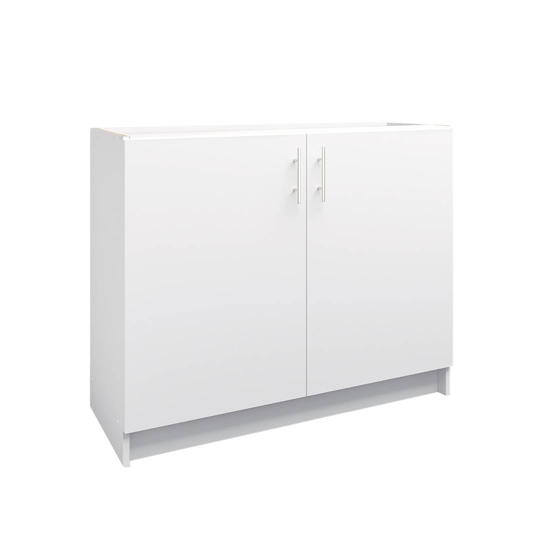 JD Greta Fixed Height 1000mm Kitchen Base Cabinet Floor Unit (Without Worktop) – White Matt