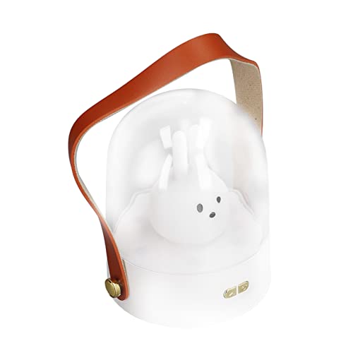 Lámpara de Mesa de Noche Portátil con Música y USB miniatura 5