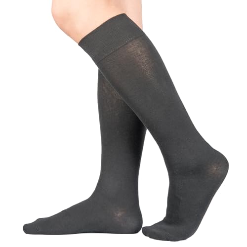 3 Pairs Men's Knee-High Dress Socks4