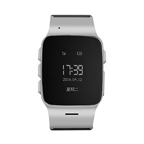 Beacon Pet Elderly Smart Watch with Dual Way Call SOS Anti-Lost GPS Pedometer WiFi Tracking Remote Monitor Watches for iPhone Android Phones - Silver - Thumbnail 7