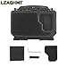 LZAQHMT Tactical MOLLE Mobile Phone Box Hunting Navigation Board Outdoor Instant Equipment Box for CS Airsoft Paintball WarGame Gear(Black,Large)