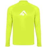 Kanu Surf Boys' Platinum Rashguard, Yellow, Medium (10)
