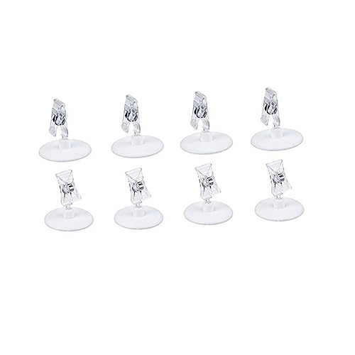 Alipis Universal Open Hooks Seat Clamps 9pcs Simplicity Restaurant Advertising Clips