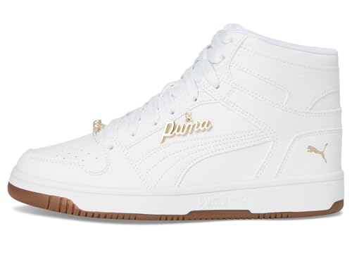 Image of PUMA Boys' Rebound Layup Mid Sneakers