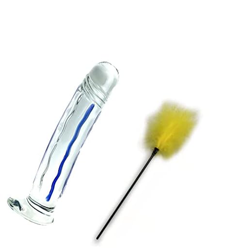 LTT Pên-ês Ré-àlistàs PàràUnisexo Fácil Fantasía Disfrutando Masajeador Vidrio Fácil para Llevar Fácil para Limpio Suave Agua PruebaM-ujérés Cộn Vibràciộn Vîb-rãdørêsmujêr/17cm