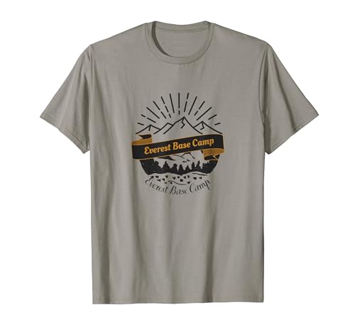 Everest Base Camp Retro Vintage Recuerdo de vacaciones Camiseta