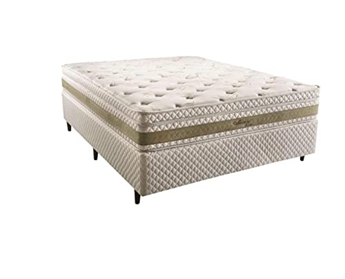 Cama Box Herval Casal Amore, 67x138x188 cm, Molas Ensacadas