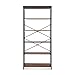 HONGYIFEI2021 Scaffalatura unità di scaffalatura a 5 Livelli Organizzatore di archiviazione in Legno Display Home Decor Rack Mobili Mobili da Bagno Cucina Staggio Ripiani per Armadio