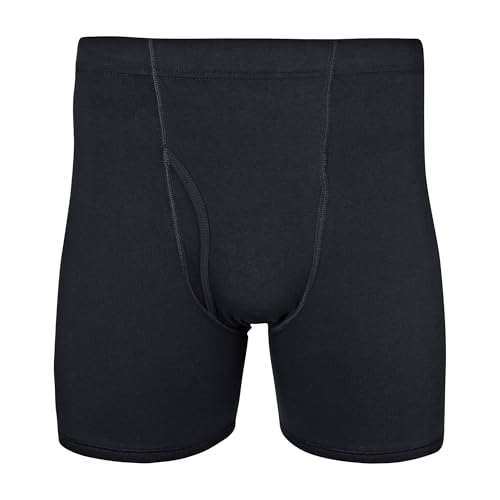 Image of Gildan Men's Underwear Covered Waistband Boxer Briefs, Multipack