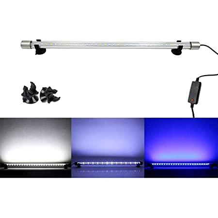 Image of VENUS AQUA Blue Pet Glass Aquarium LED Light /Lamp for Fish Tank (Light Color: Blue + White) (47 CM, Corded Electric)