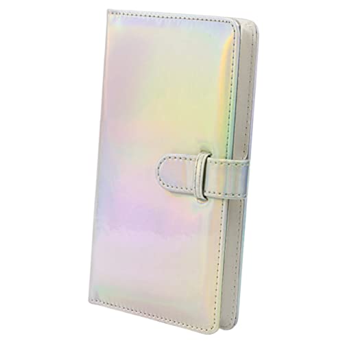 FUNOMOCYA Álbum De Para Imágenes De Álbum Familiar Portátil Para Recuerdos De Bodas y Cumpleaños Inserciones Transparentes Para Visualización