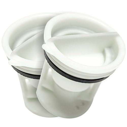 JPshop - 2 piezas Filtro bomba desagüe lavadora compatible Beko 2872700100