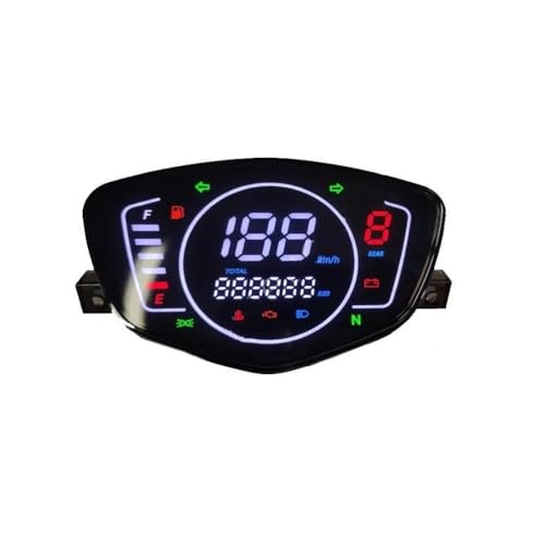 Medidor digital completo Yamaha Crypton 110 con odómetro de alta precisión