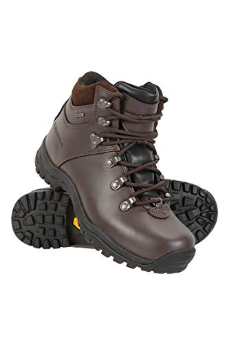 Mountain Warehouse Latitude Waterproof Extreme Vibram Womens Boot Brown Womens Shoe Size 9