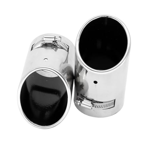 Silenciador de escape de acero inoxidable con ajuste para tubos de 52-73mm de VW Passat y EOS