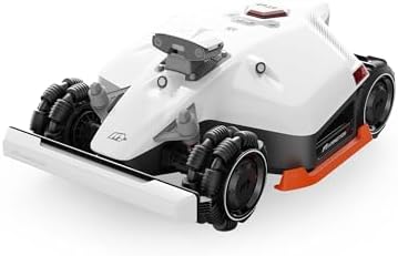 MAMMOTION LUBA 2 AWD 5000X Robot Cortacésped Perimetral sin Cables, Recomendado 5000m², MAX. 6000m², Auto Mapping UltraSense AI Vision, 80% Pendiente...