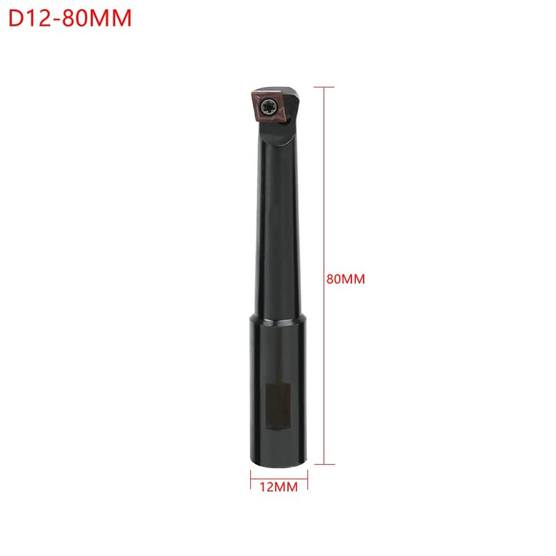 5PCS/Set Shank 12MM Milling Machine Fine-Tuning Boring Device CNC Machine Clip Tool Holder Boring Tool Holder Blade Boring Bar