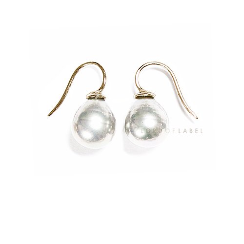 HEIDE HEINZENDORFFWeiss-Gold Pearl Small Ohrhaenger H14O1305.07.go