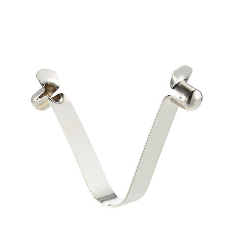 Anself 6pcs Kayak Paddle Spring Clips Tent Pole Clips Push Button Spring Snap Clip Bloqueio Tube Pin