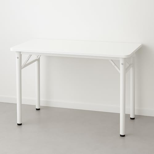 �q���ρ_�������� �܂肽���݃e�[�u�� �f�X�N �܂��� �� ��100cm �z���C�g �g���s�v ��Ƒ� �p�\�R���f�X�N �y�� �R���p�N�g���[ �ƒ�p �ȃX�y�[�X ��l��炵 �׋��� �T�C�h�e�[�u�� (�z���C�g, ��100cm)