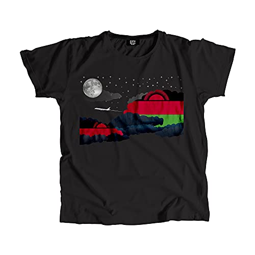 T-shirt Malawi Night Clouds unisexe en coton doux