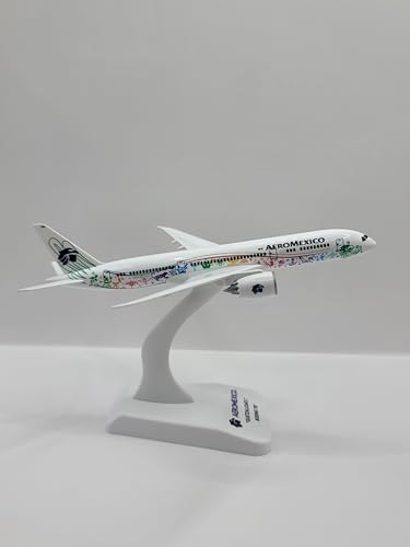 Gualdron Models Avión a Escala Quetzalcoatl Aeromexico Dreamliner Boeing 787 de...