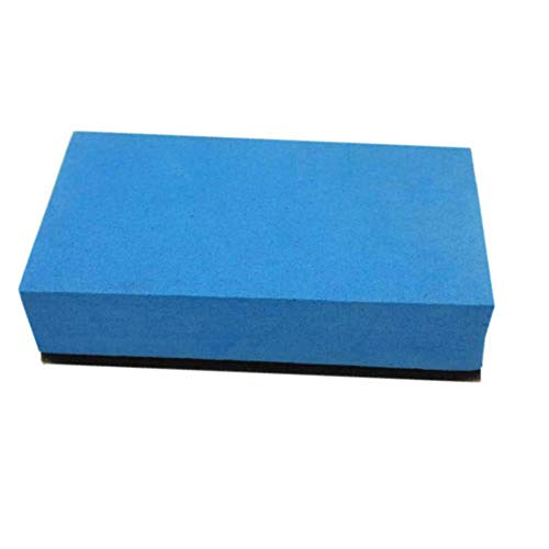 10 Pcs Ceramic Coating Applicator Sponge, Car Ceramic Coating Sponge Glass Nano Wax Coat Applicator Pads (Blue)