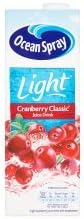 Cranberry Classic Light Juice Drink 1 Litre
