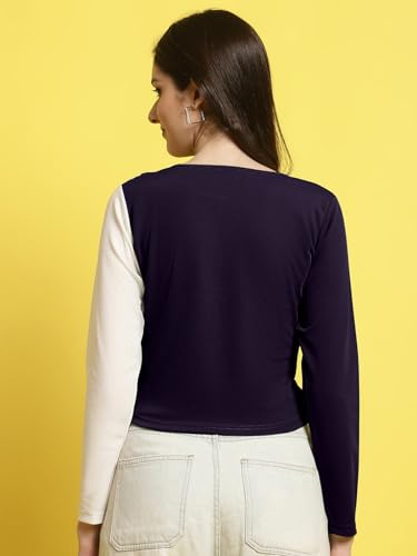 Image of Fabflee Women's Solid Regular Fit Top