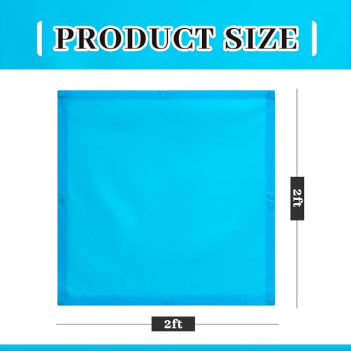 Image of VIHOSE 4 Pcs 2 x 2 Feet Fluorescent Light Covers for Ceiling Lights Classroom Magnetic Light Filters for Reducing Harsh Glare Flicker for Office Classroom Home Drop Ceiling(Pure Style)
