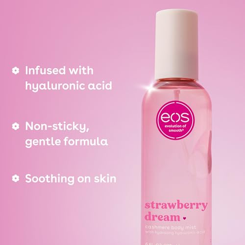Image of eos Essentials Bundle - Body Wash, Body Mist, Body Lotion - Strawberry Dream