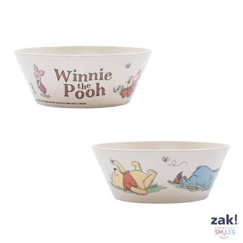 Image of Zak Designs Disney Winnie the Pooh Kids Dinnerware Plate Bowl & Tumbler
