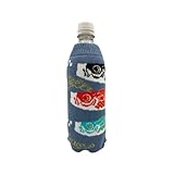 ボトルカバー/BOTTLE COVER/ペットボトル/ミニボトル/タンブラー/日本製/MADE IN JAPAN/おみやげ/日本土産/Souvenir/Gift/和柄/水滴対策/傷防止/熱中症対策/1000円/礼品/礼物品/かさばらない/鯉のぼり/相撲/富士山/だるま/まねき猫/着物/京都土産 (ライトブルー)
