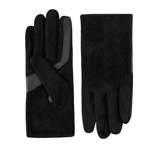 Isotoner Shortie Stretch Microsuede Gloves for...