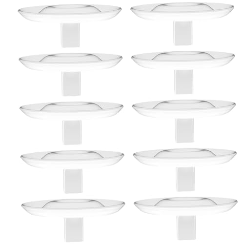 10 Stück Blumenarrangement-Halter, schwimmend, kreativer Blumenarrangement-Stielhalter, kleine Hydrokultur-Vase für Hochzeiten, Veranstaltungen, Heimdekoration, 70 x 26 mm, Hydrokultur-Vase, Blum