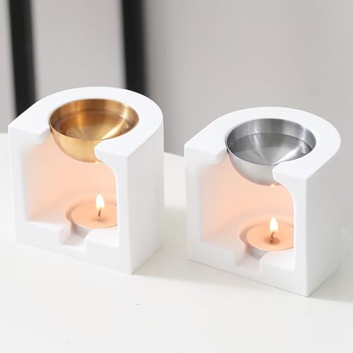 Cire chauffe-plat et photophore céramique pour diffuseur parfumé
