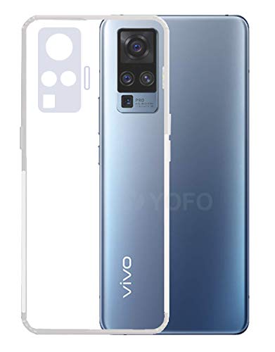 YOFO Silicone Back Cover Case for Vivo X50 Pro (Transparent) Camera Protection with Dust Plug (B08M3L9Y4H) Amazon Price History, Amazon Price Tracker