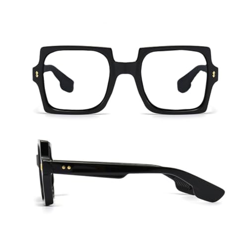 Lunettes rétro à monture carrée pour structurer les visages - 2