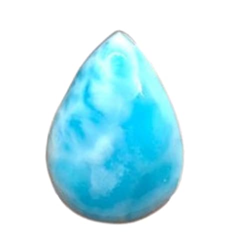 Larimar cabochon poire 20x14mm pour création de bijoux DIY