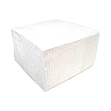 2000 x White Napkins (2 ply) WHITE 33cm (free P&P on all products)