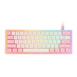 EPOMAKER AKKO ACR61 Prunus Lannesiana 61 Keys Hot Swappable RGB Wired 60% Mechanical Gaming Keyboard...