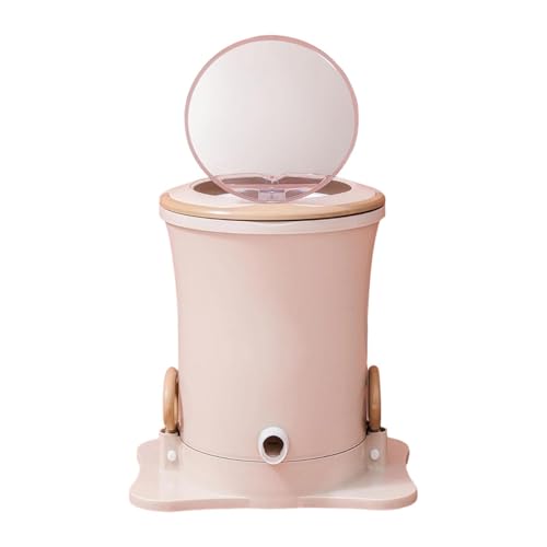 Catálogo de secadora centrifugadora de ropa que Puedes Comprar On-line. 47 SiaBiced Mini secadora de ropa manual compacta y portátil para dormitorios, casas rodantes, apartamentos, casas y campamentos, Rosa, M