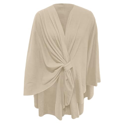 Women's Elegant Shawl Wraps Soft Open Front Poncho Sweater Scarf Blanket Cardigan Coat for Spring Fall Winter3