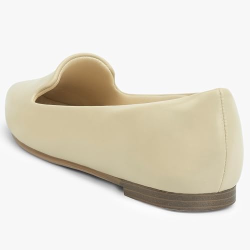 Image of MUSSHOE Black Flats for Women Pointed Toe-Comfortable Business Casual Work Shoes, Dressy Suede Slip On with Memory Foam for Office, Teacher & Standing All Day