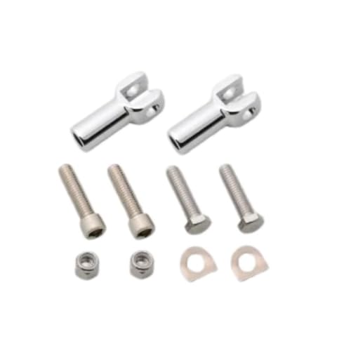 Repose-pieds moto passager kit de fixation pour remplacer vos supports usés Softail 2000-2006