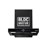 The built-in BLDC motor works as Inverter Kitchen Chimney which makes it dependable in terms of energy consumption. It saves up to 50% of power and becomes a reliable option for every home. With a true suction capacity of 1600 m3/hr, its huge suction...