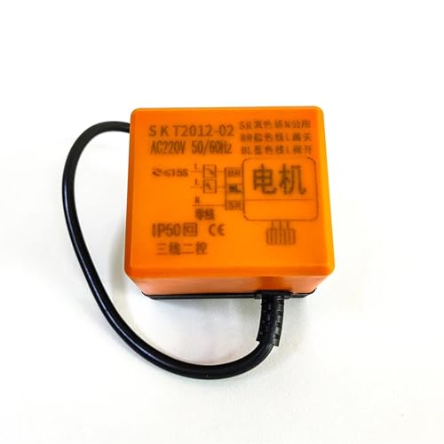 Actuador de válvula de bola de 3 cables DN20 CA 220V de dos controles 3
