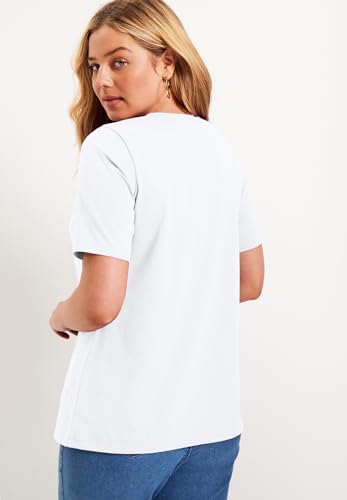 Women's Plus Size Short-Sleeve Crewneck One + Only Tee3